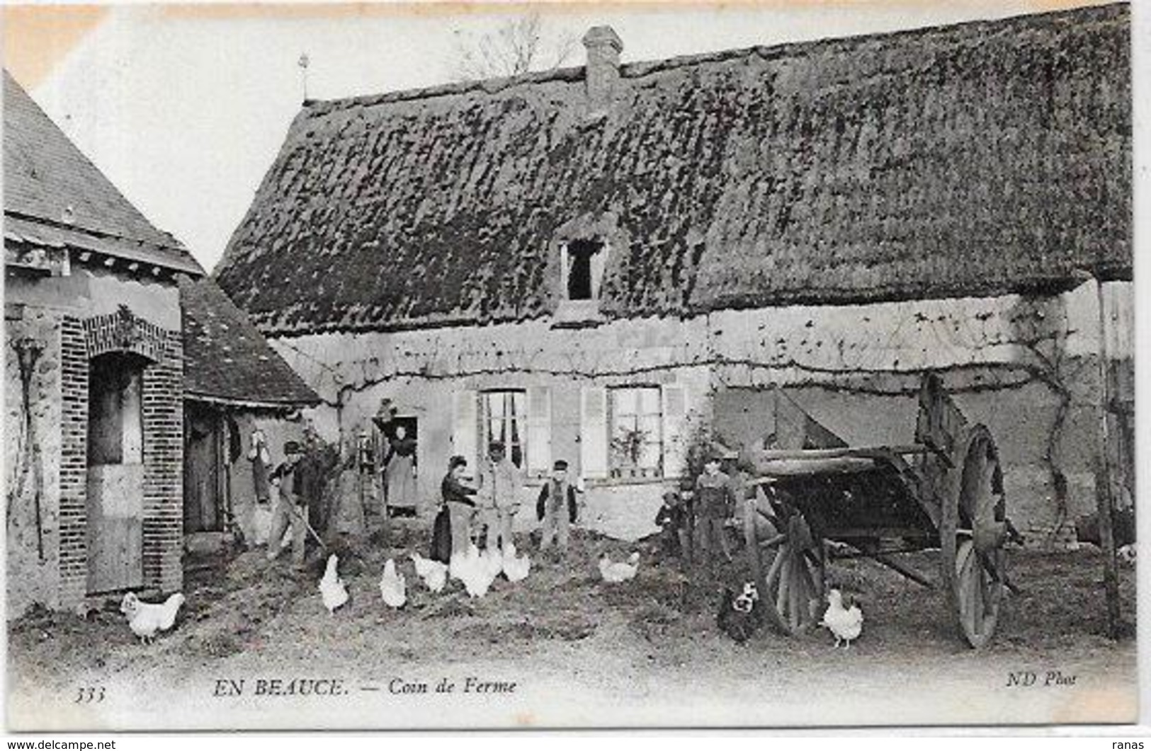 CPA Beauce Série En Beauce Métier Non Circulé N° 333 Ferme - Altri