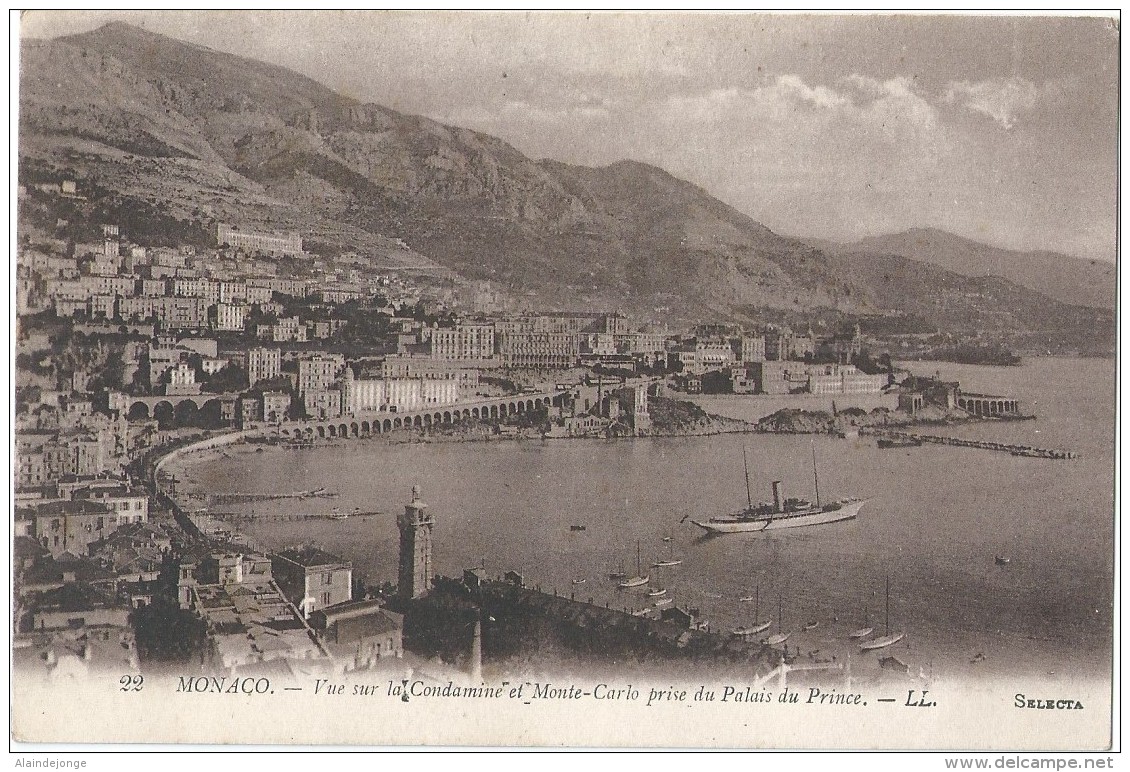 Monaco - Principauté de Monaco - Principality of Monaco - Album - 75  - old postcards - veilles cartes postales