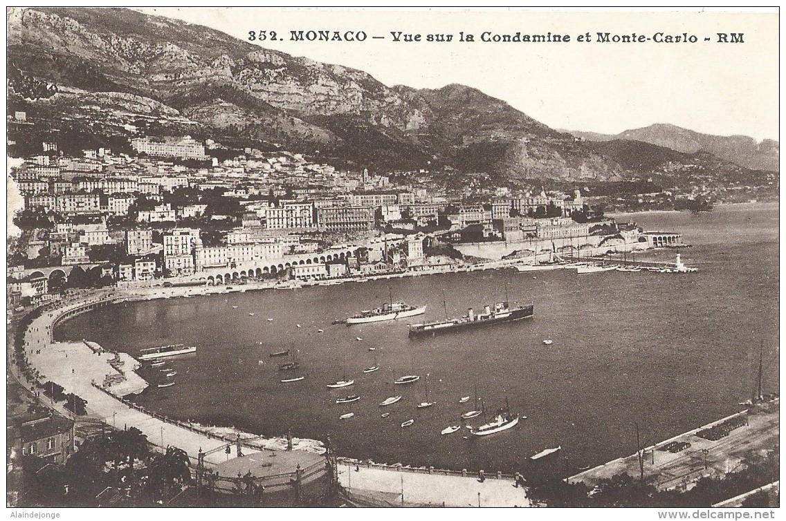 Monaco - Principauté de Monaco - Principality of Monaco - Album - 75  - old postcards - veilles cartes postales