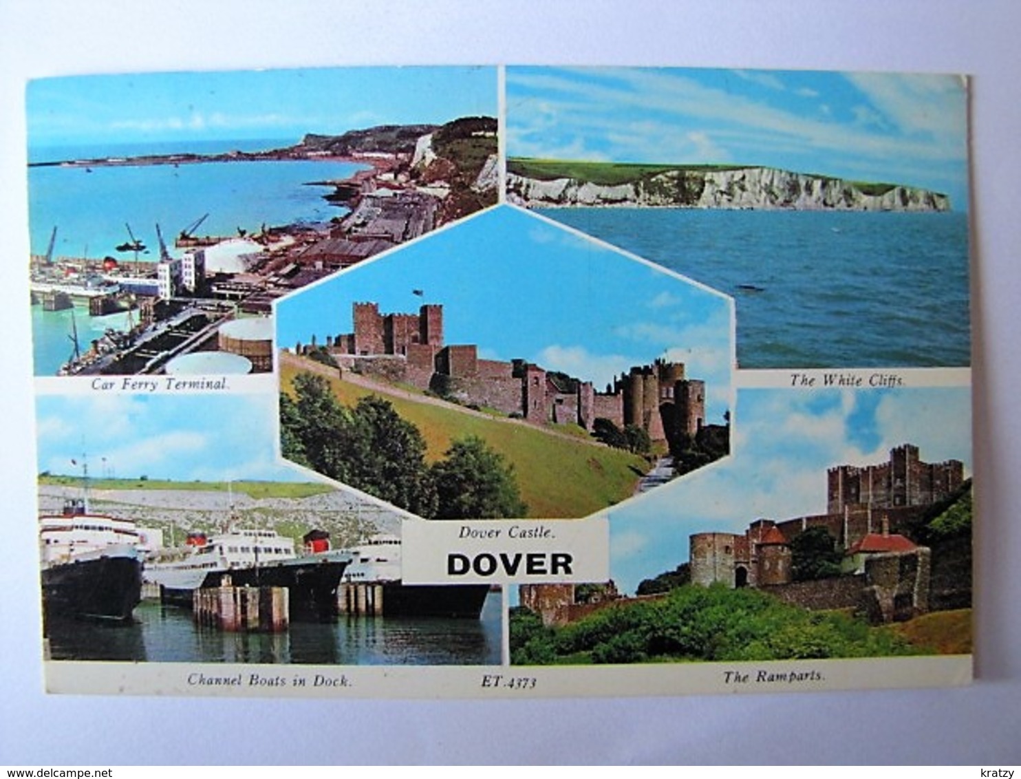 UNITED KINGDOM - ENGLAND - KENT - DOVER - Views - 1976 - Dover