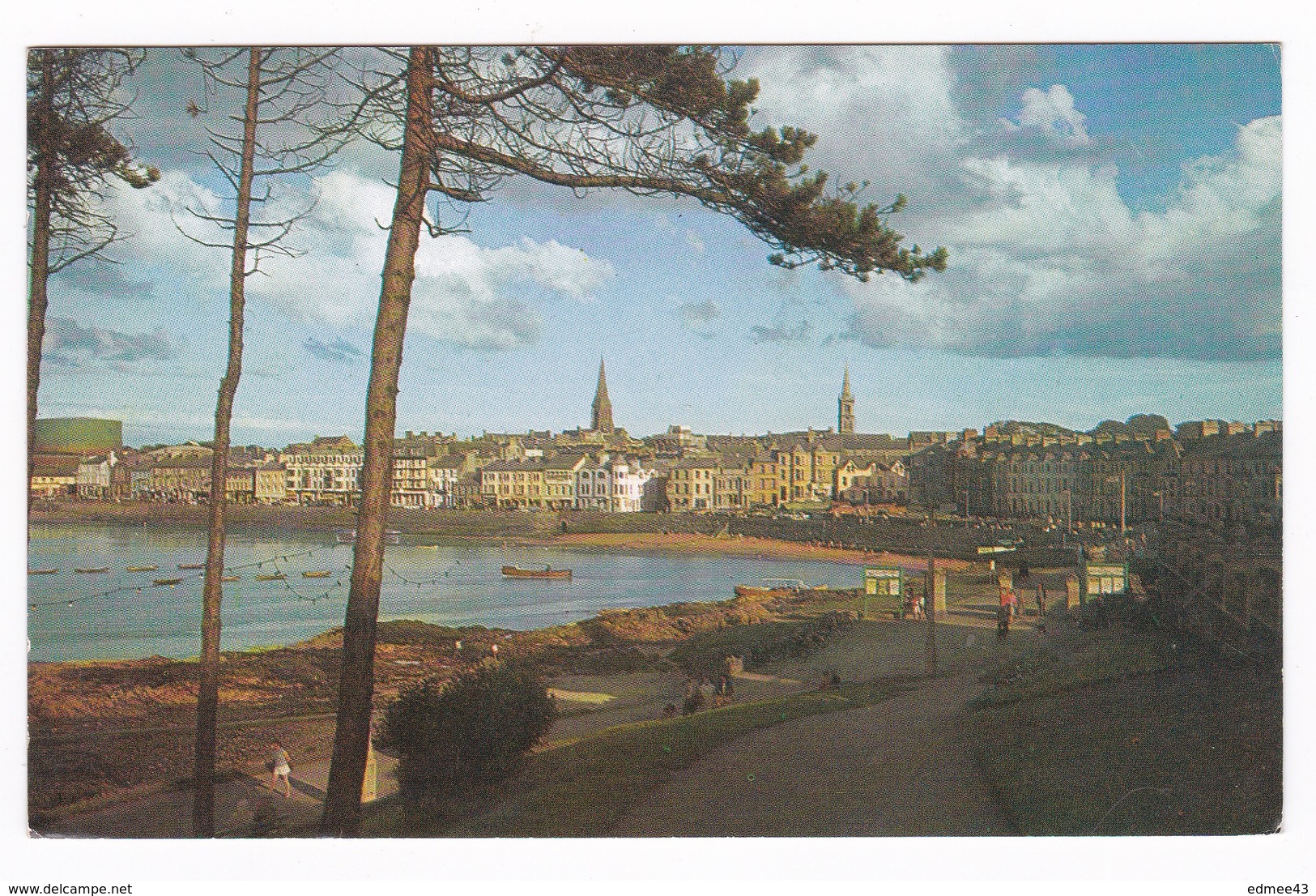 Jolie CP Coul. Pays De Galles, Bangor. A Voyagé En 1955 - Autres & Non Classés