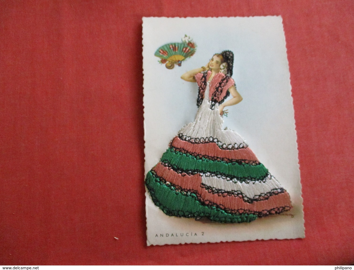 Embroidered Female-------Made In Spain        Spain > Andalucía > Ref 2935 - Bestickt