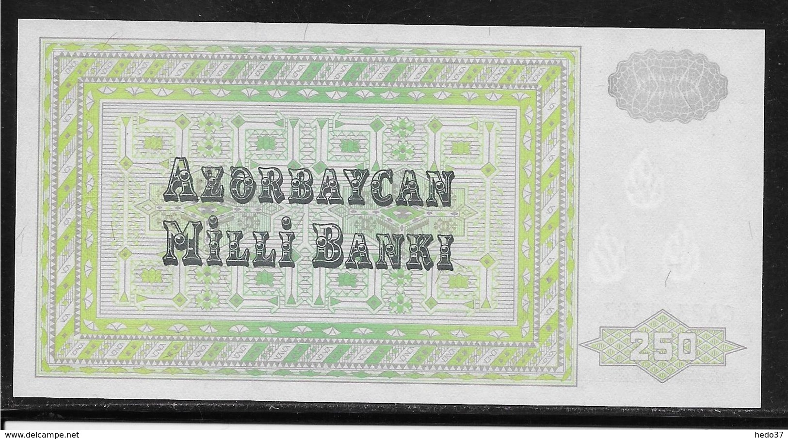 Azerbaïdjan - 250 Manat - Pick N° 13b - NEUF - Aserbaidschan