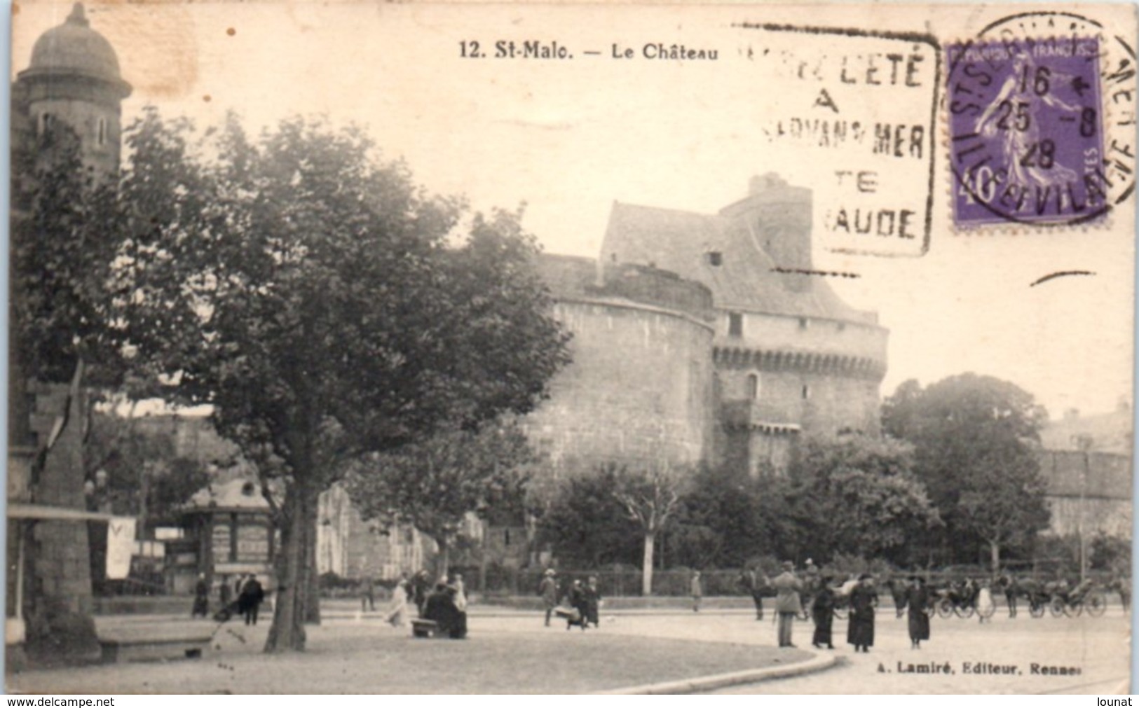 35 Saint MALO : Le Château - Saint Malo