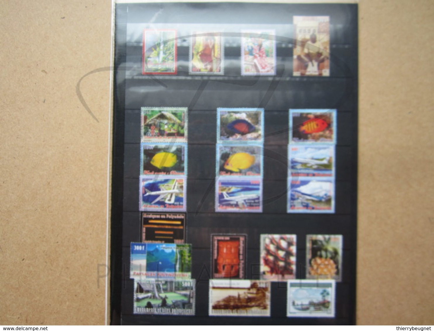 VEND BEAUX TIMBRES DE POLYNESIE , ANNEE 2005 + BLOC , XX !!! (a) - Années Complètes