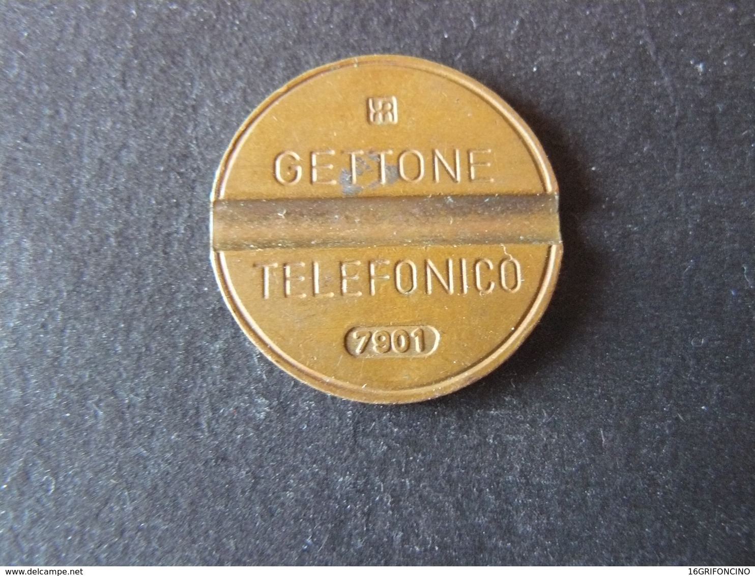 VERY RARE " GETTONE TELEFONICO" ... OF ITALY ..HIGH VALUE.//. GETTONE Telefonico  7901 IPM..ALTISSIMO VALORE - Professionals/Firms