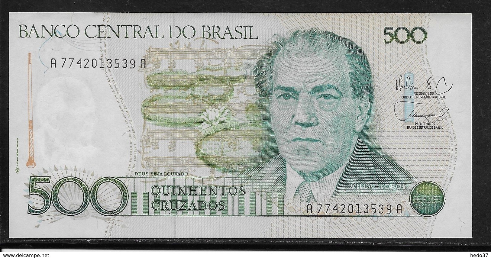 Brésil - 500 Cruzeiros - Pick N° 212 - NEUF - Brazil