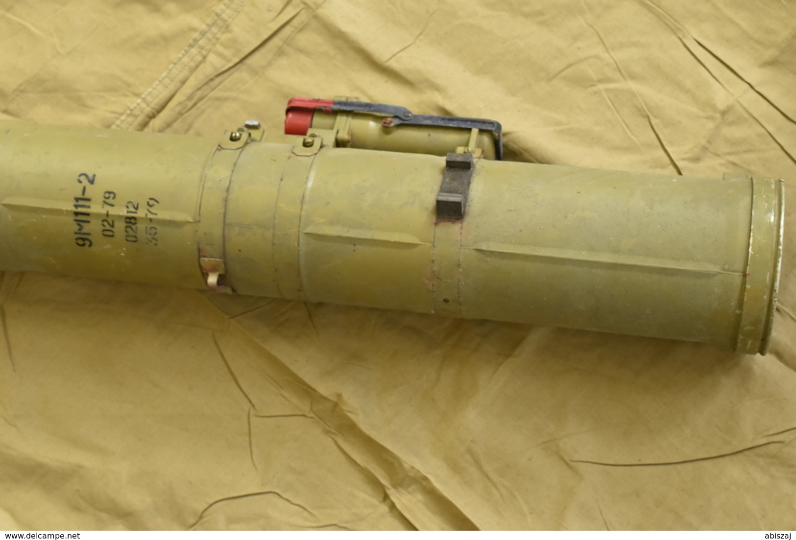 CCCP Russia 9M111M Rocket Launcher Neutralisé...  Zunden Fusee Projektil Obus Grenade - Armes Neutralisées