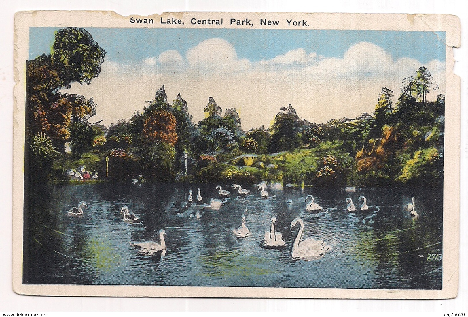 Swan Lake , Central Park , New York - Central Park
