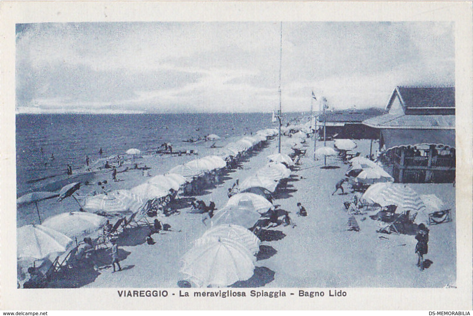 Viareggio - La Spiaggia , Bagno Lido - Viareggio