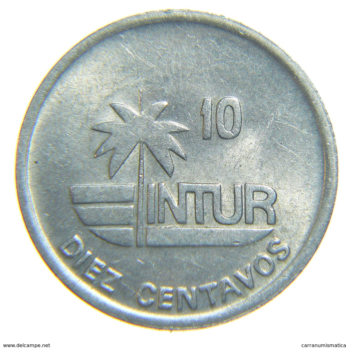 [NC] CUBA - INTUR EXCHANGE COIN - 10 CENTAVOS 1989 - Kuba