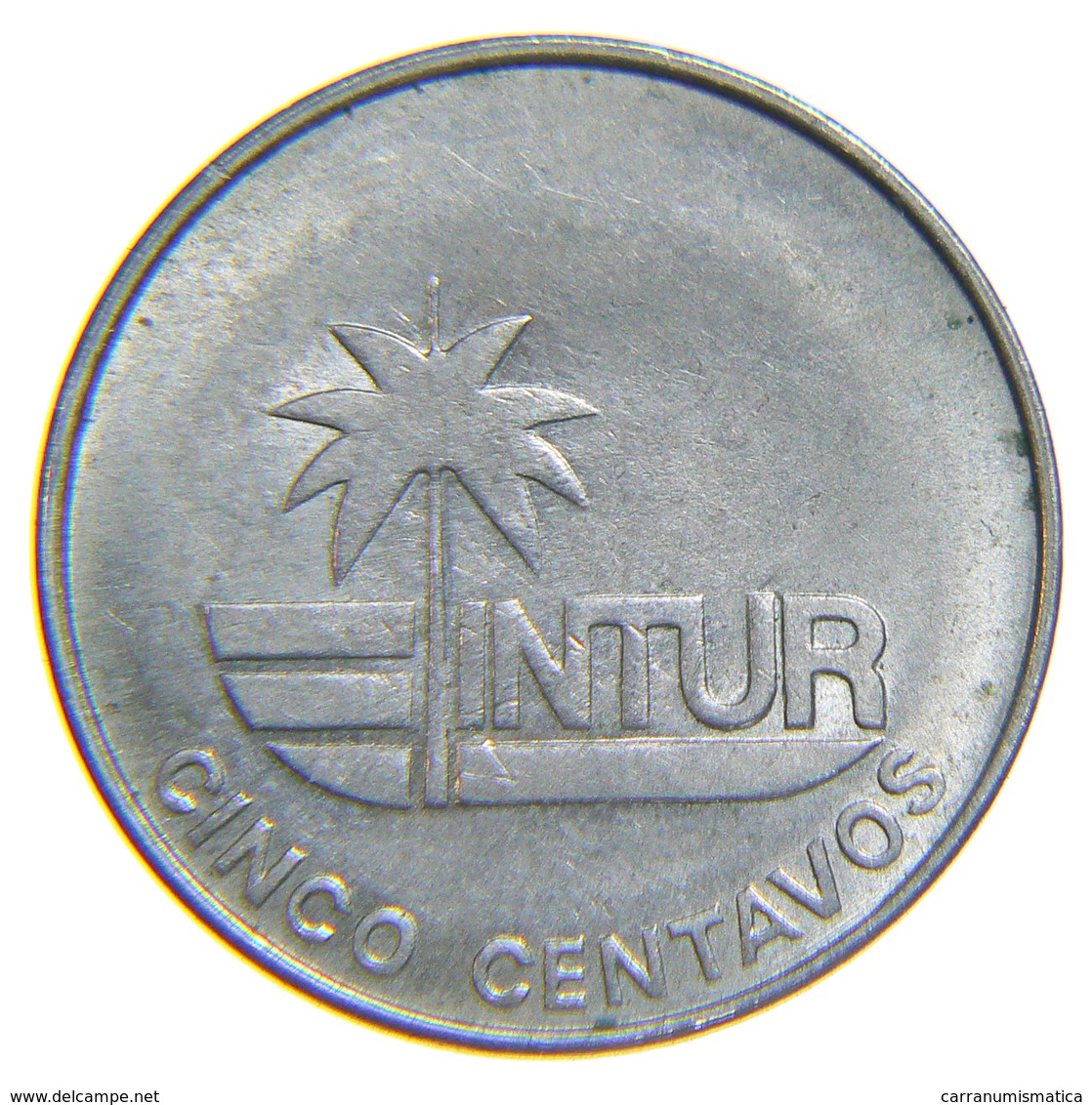 [NC] CUBA - INTUR EXCHANGE COIN - 5 CENTAVOS 1981 - Cuba