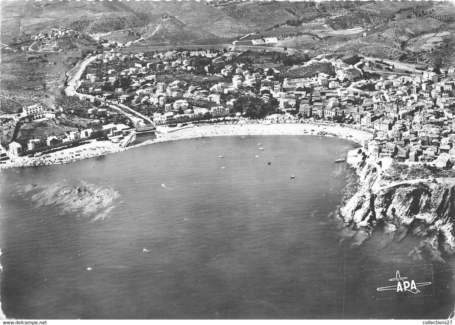 66-BANYULS-SUR-MER- VUE PANORAMIQUE AERIENNE - Banyuls Sur Mer