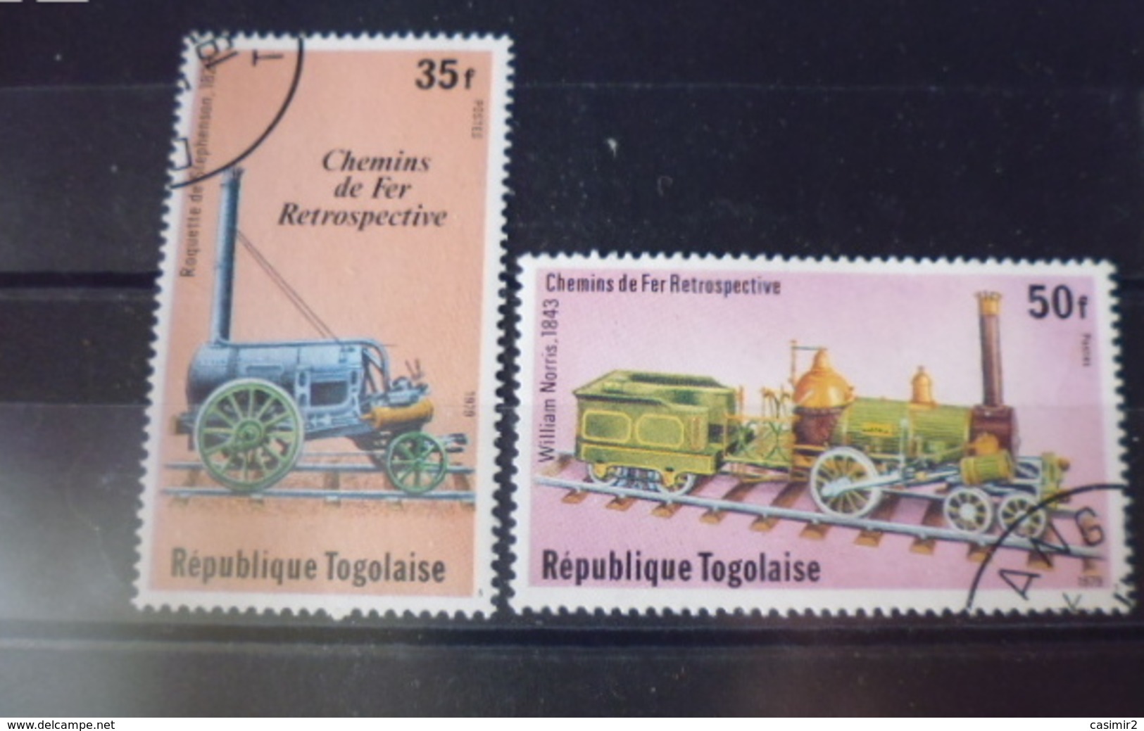 TOGO TIMBRE  REFERENCE YVERT N° 961.962 - Togo (1960-...)