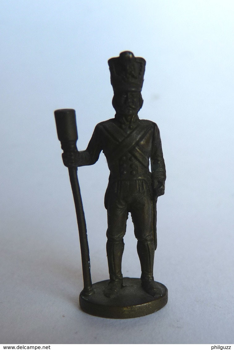 Rare FIGURINE KINDER  METAL PRUSSIENS 5 70's - SOLDATS NAPOLEONIENS ARTILLEUR (2) Artillerist Prussien - Figurines En Métal