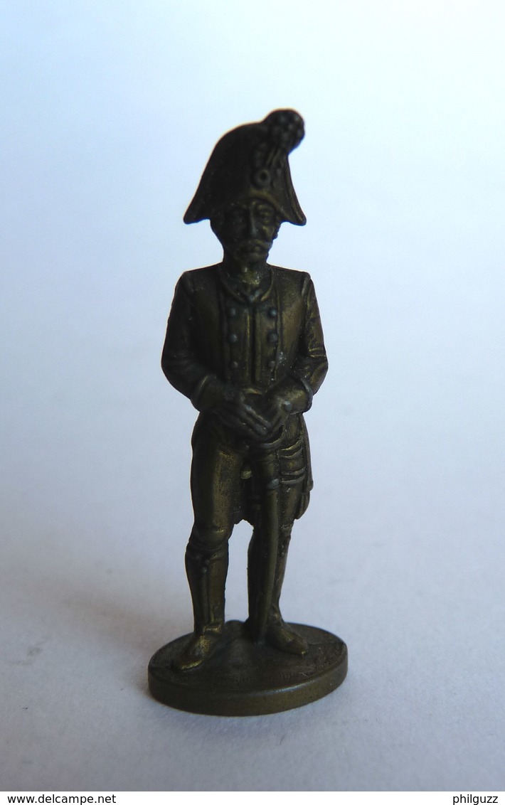 Rare FIGURINE KINDER  METAL PRUSSIENS 3 70's - SOLDATS NAPOLEONIENS OFFICIER (2) Offizier Prussien - Figurines En Métal