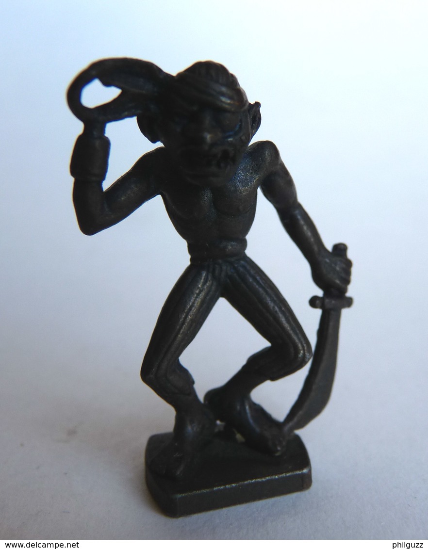 Rare FIGURINE KINDER  METAL PIRATE GROTESQUE 8 (2) - U-EI Piraten - Figurines En Métal