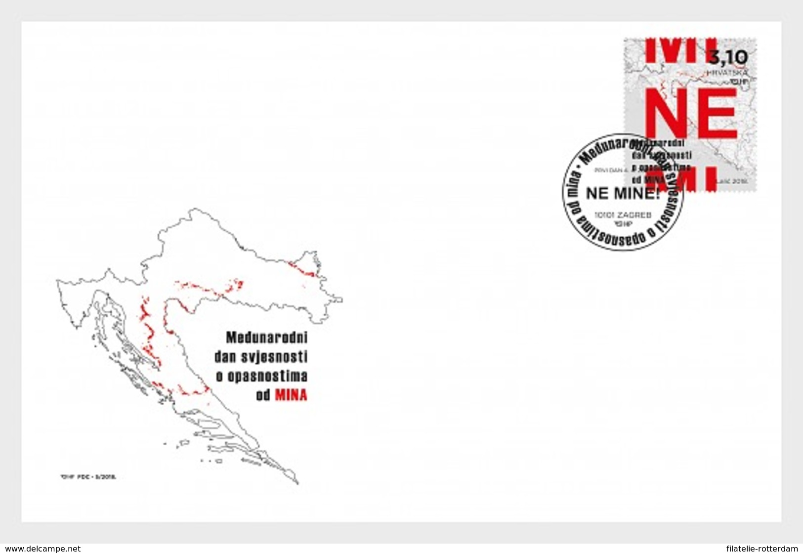 Kroatië / Croatia - Postfris / MNH - FDC Day For The Awareness 2018 - Croacia