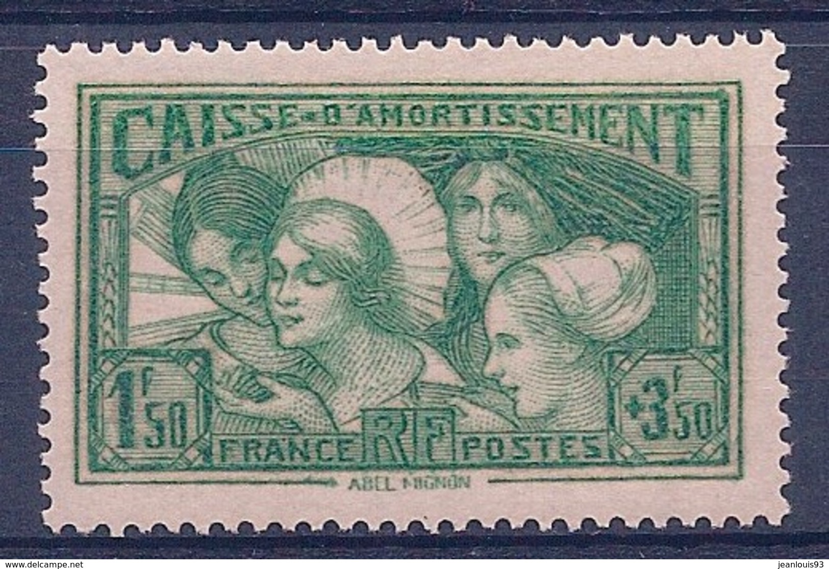 FRANCE - 269  COIFFES CAISSE AMORTISSEMENT NEUF** MNH LUXE COTE 350 EUR - Nuevos