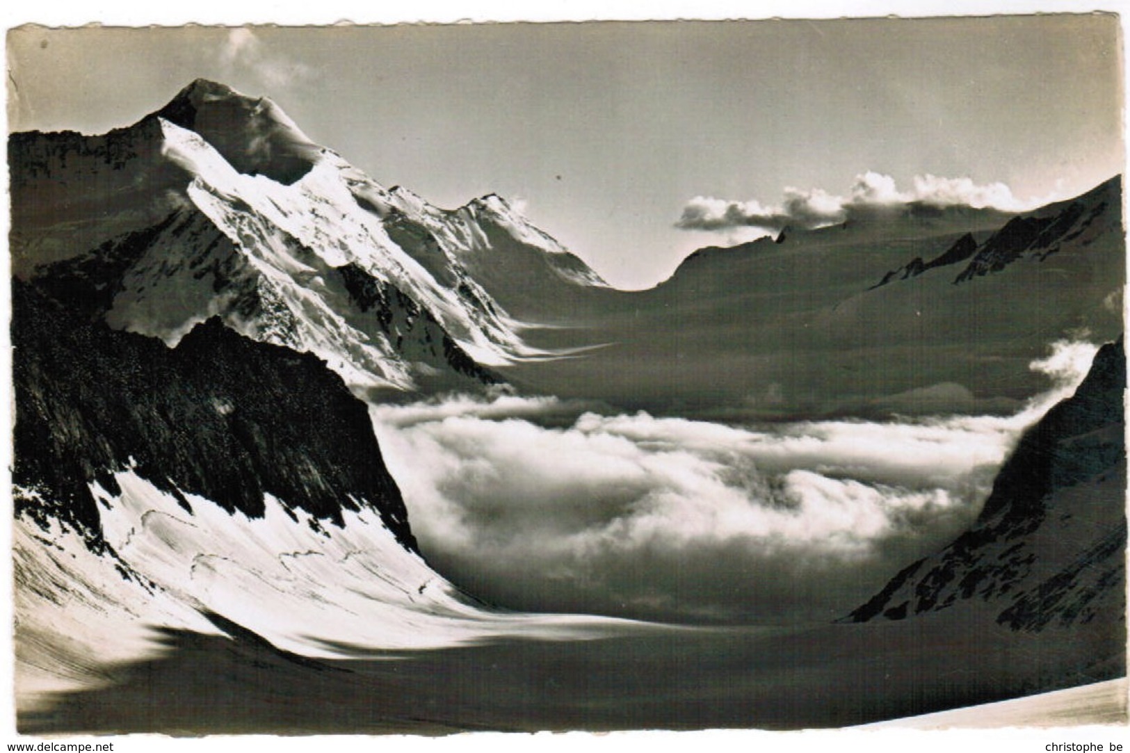 Suisse, Im Tourengebiet Der Jungfraubahn, Grünhornlücke (pk44400) - Horn