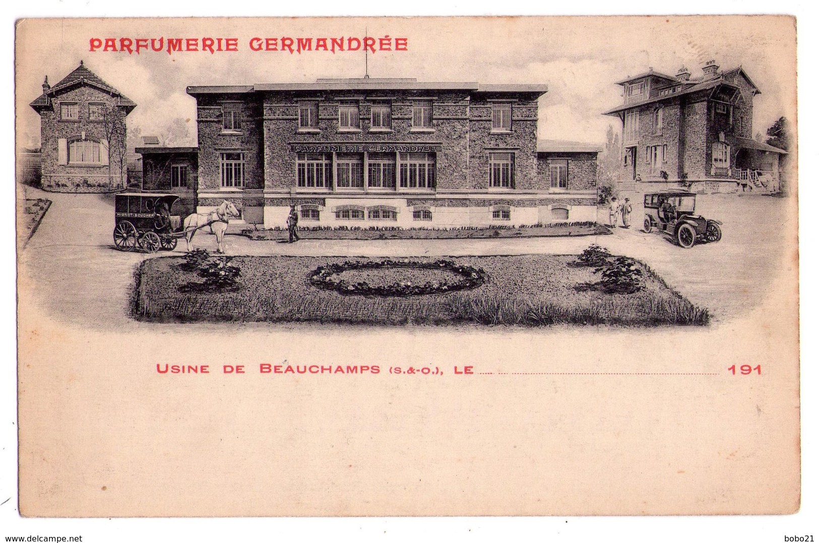 1129 - Beauchamps ( S. Et O. ) - Parfumerie Germandrée  ( Usine De Beauchamps ) - Beauchamp