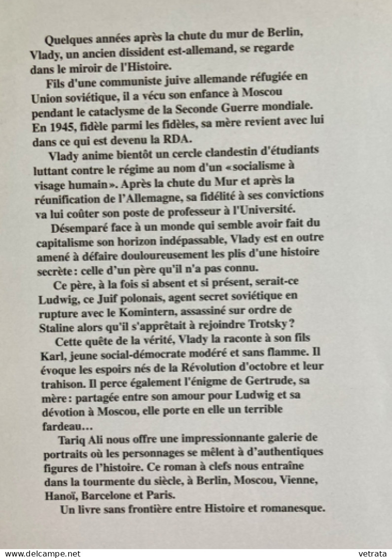 La Peur Des Miroirs Par Tariq Ali (Syllepse-2001) (Berlin-Moscou: La Peur Des Miroirs) - Historisch