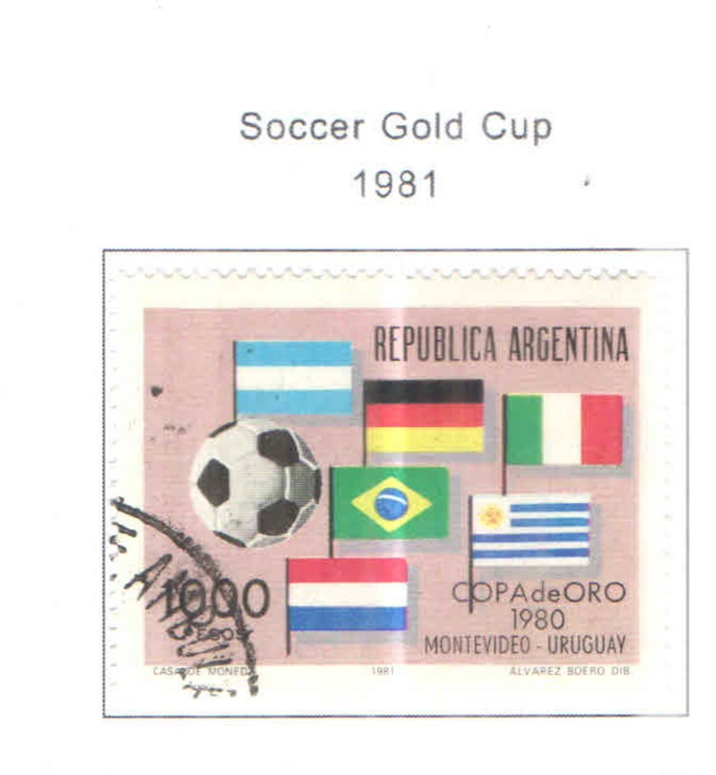 Argentina PO 1981 Coppa Calcio  Scott.1291 See Scan On Scott.Page - Usati