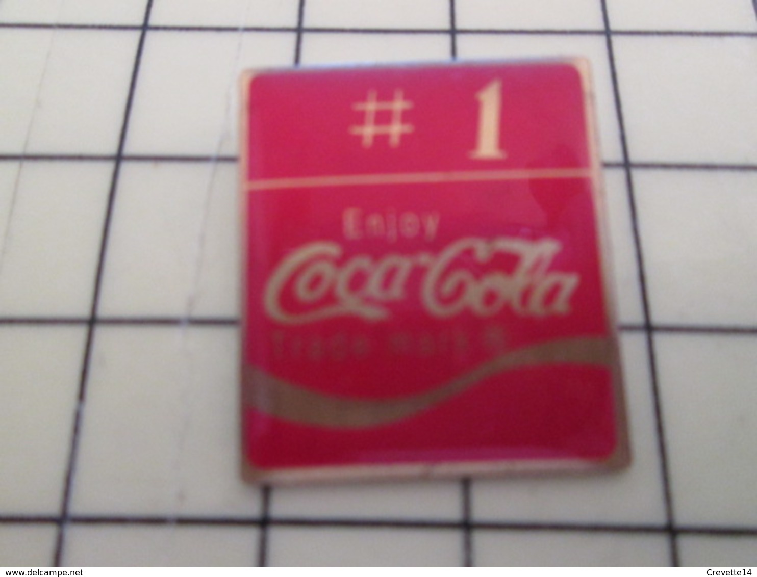 Pin415a Pin's Pins / Beau Et Rare / BOISSONS : COCA-COLA #1 - Coca-Cola