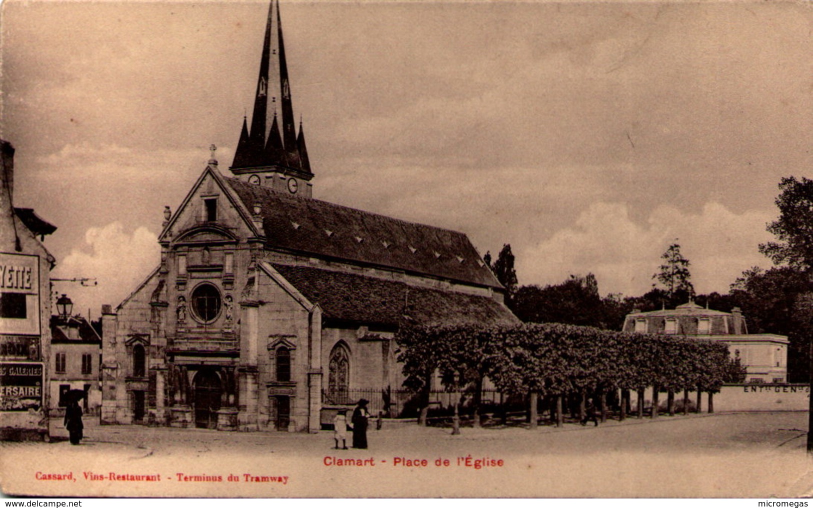 92 - CLAMART - Place De L'Eglise - Clamart