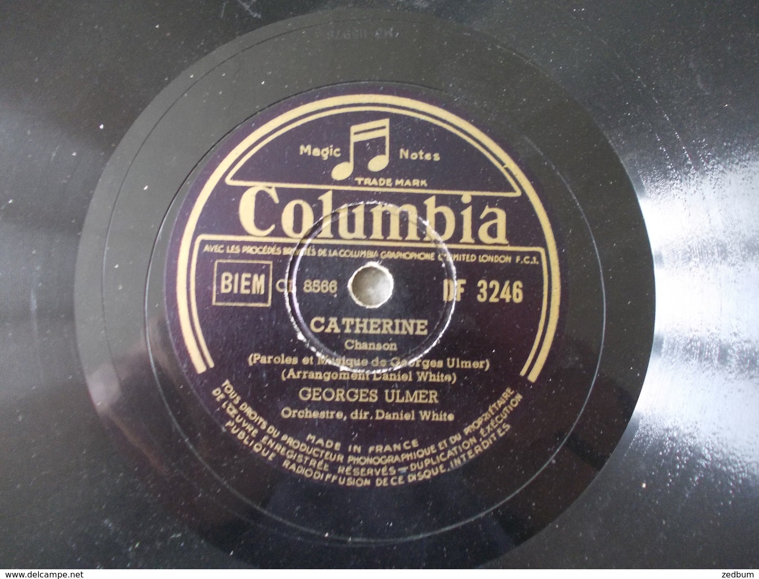 78T - Catherine Et Vel'd'hiv Par Georges Ulmer - 78 Rpm - Schellackplatten