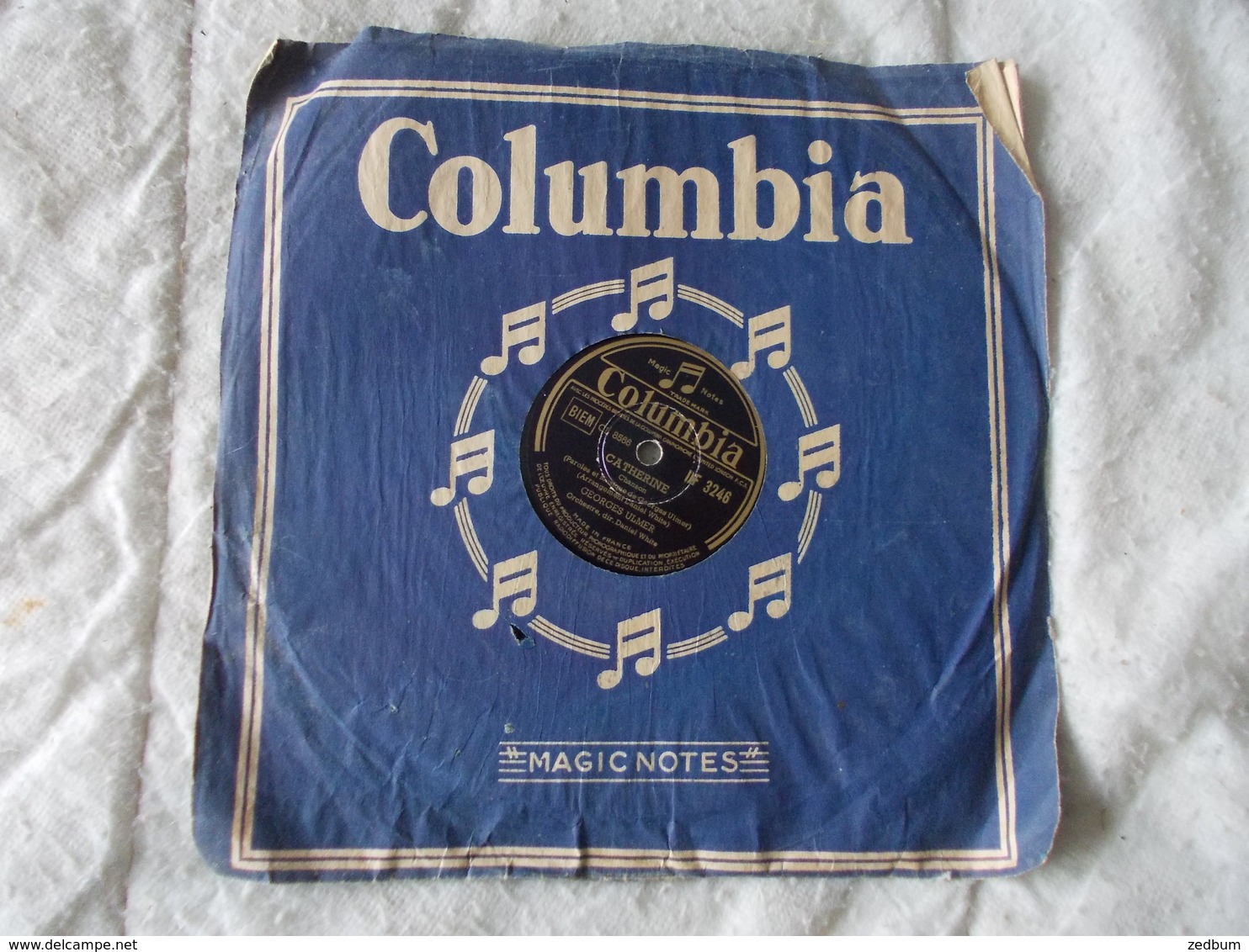 78T - Catherine Et Vel'd'hiv Par Georges Ulmer - 78 Rpm - Schellackplatten