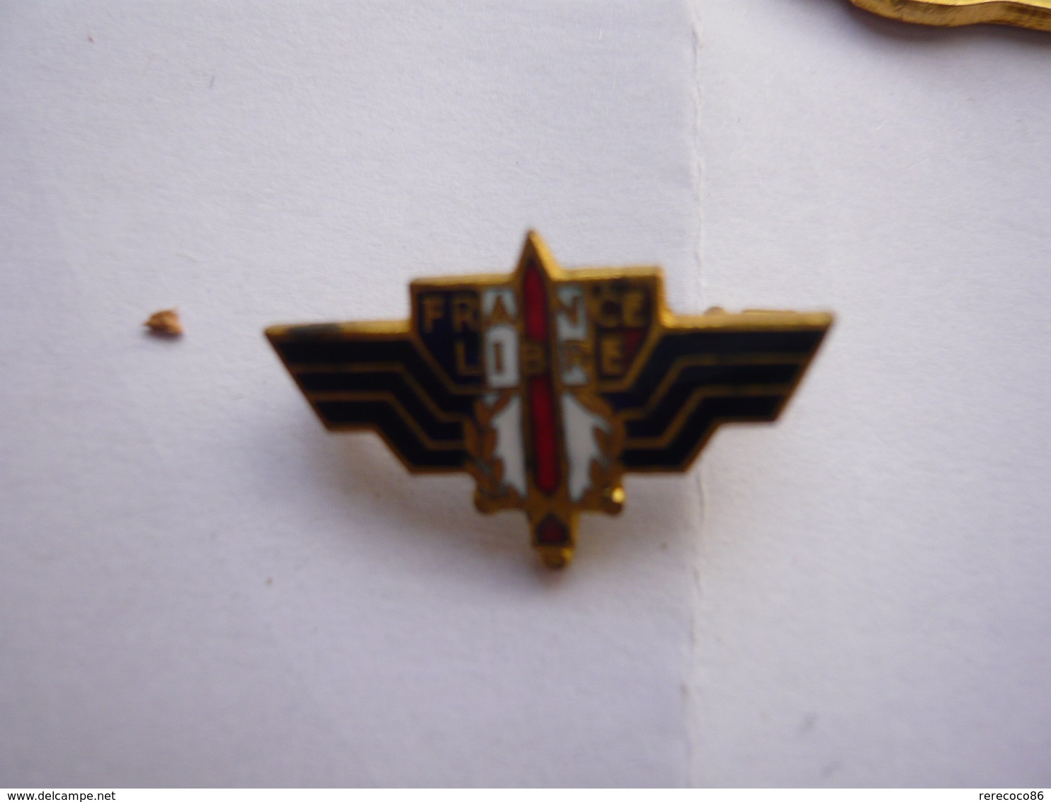 Broche No Pin S FRANCE LIBRE - Militair & Leger