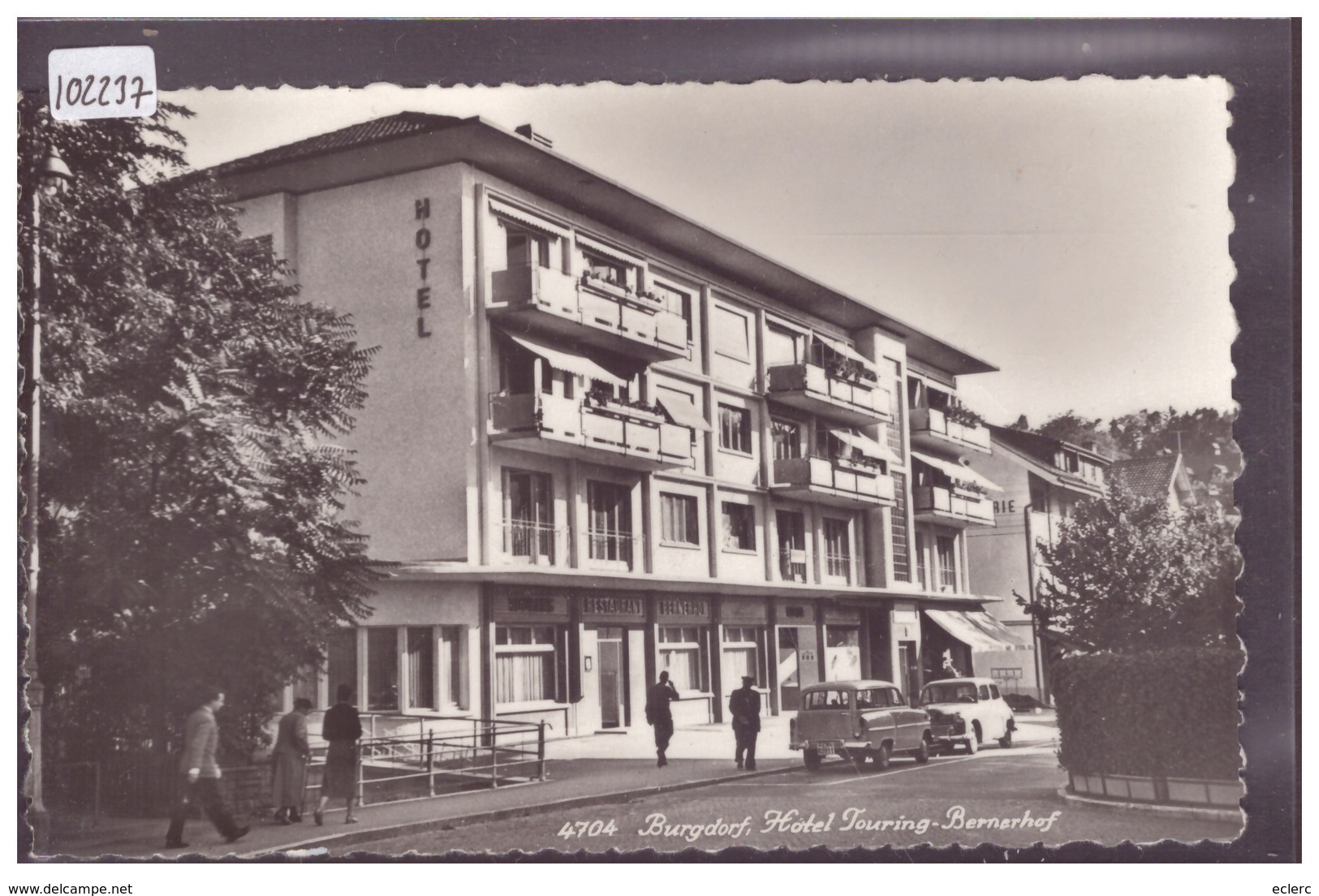 BURGDORF - BERTHOUD - HOTEL TOURING - TB - Berthoud