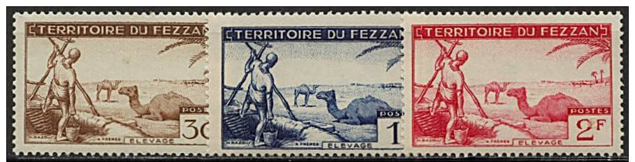 Fezzan, N° 56 à N° 67** Y Et T - Unused Stamps