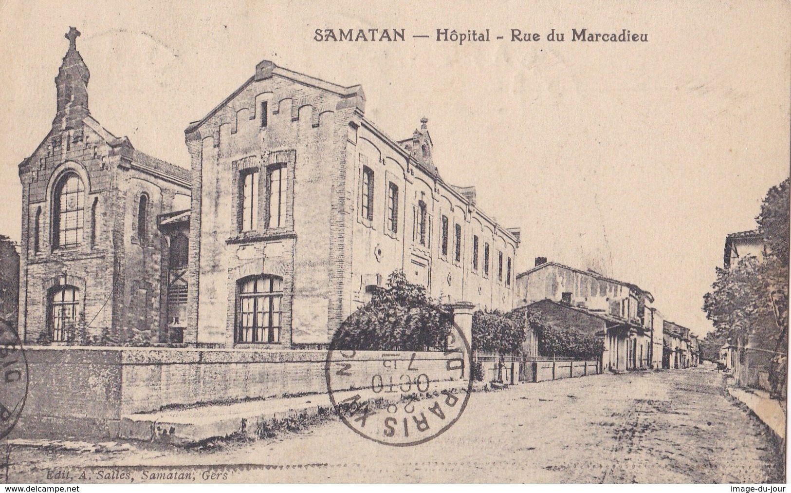 Samatan  Hopital Rue De Marcadieu  PRIX FIXE - Autres & Non Classés