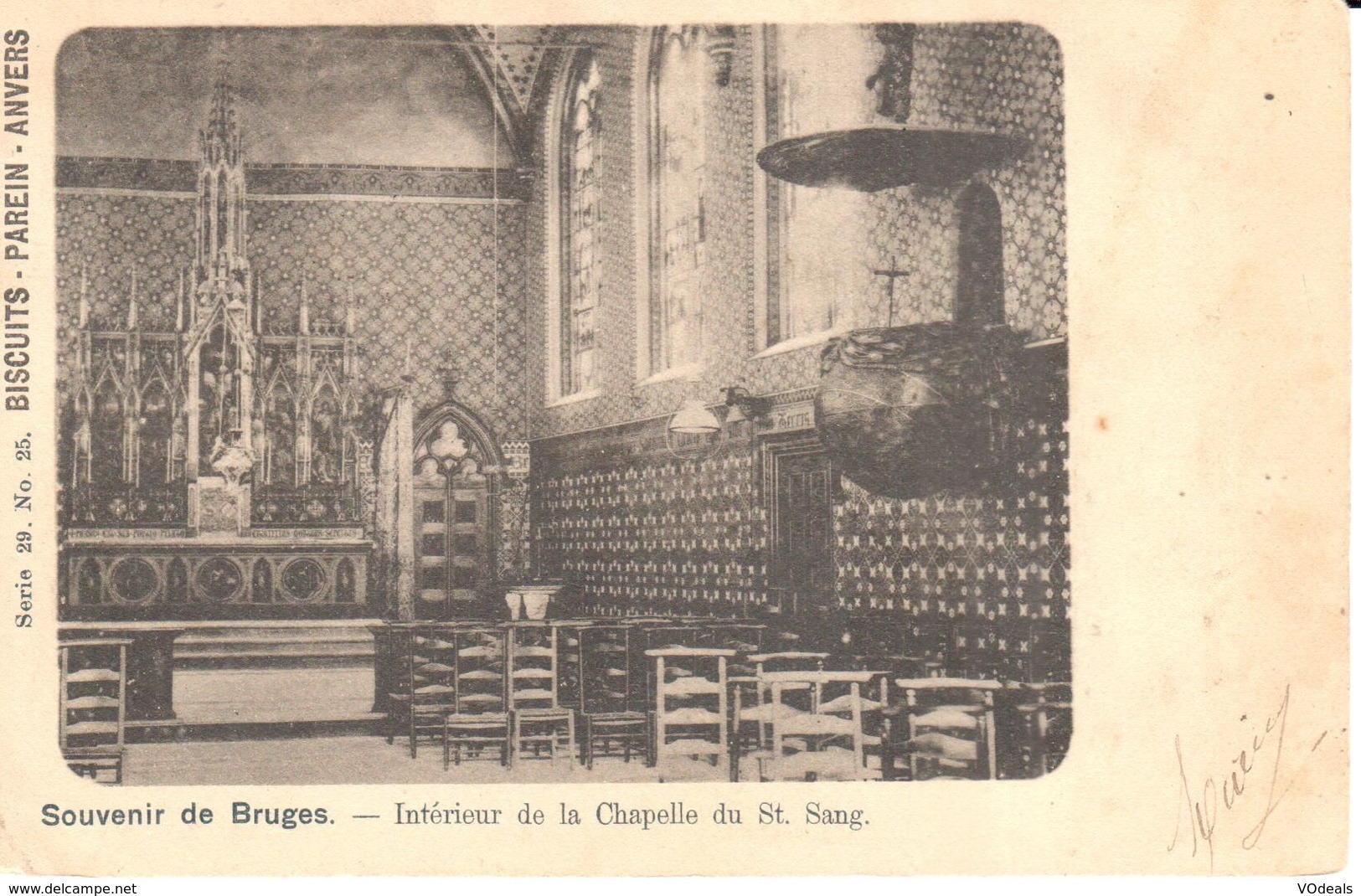 Brugge - Bruges - CPA - Intérieur De La Chapelle Du St Sang - Brugge