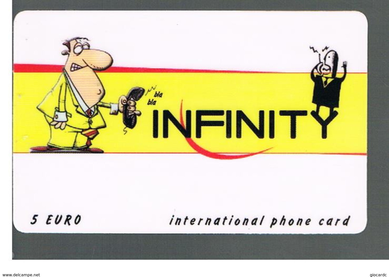 ITALIA (ITALY) - REMOTE -  INFINITY -  CARTOON   - USED - RIF. 10950 - [2] Sim Cards, Prepaid & Refills