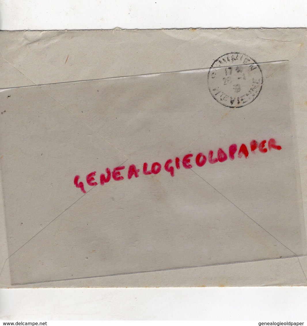 SUISSE - ZOUG- RARE ENVELOPPE BUCHMANN & CO-PILATUSSTR.2- CUIRS ET PEAUX-PIERRE PERUCAUD MEGISSERIE SAINT JUNIEN 1987- - Switzerland