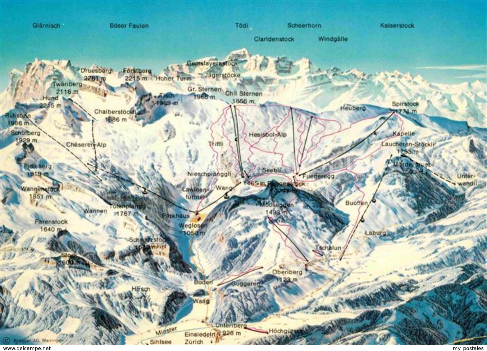 12811324 Oberiberg Tschalun Heuberg Spirstock Toedi Oberiberg - Oberiberg