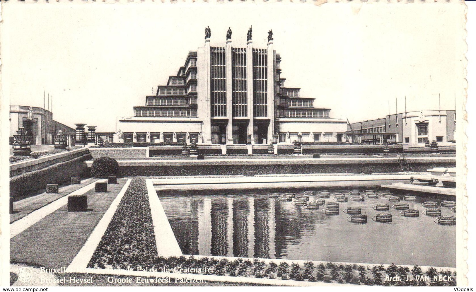 Bruxelles - CPA - Brussel - Heysel - Palais Du Centenaire - Monumenti, Edifici