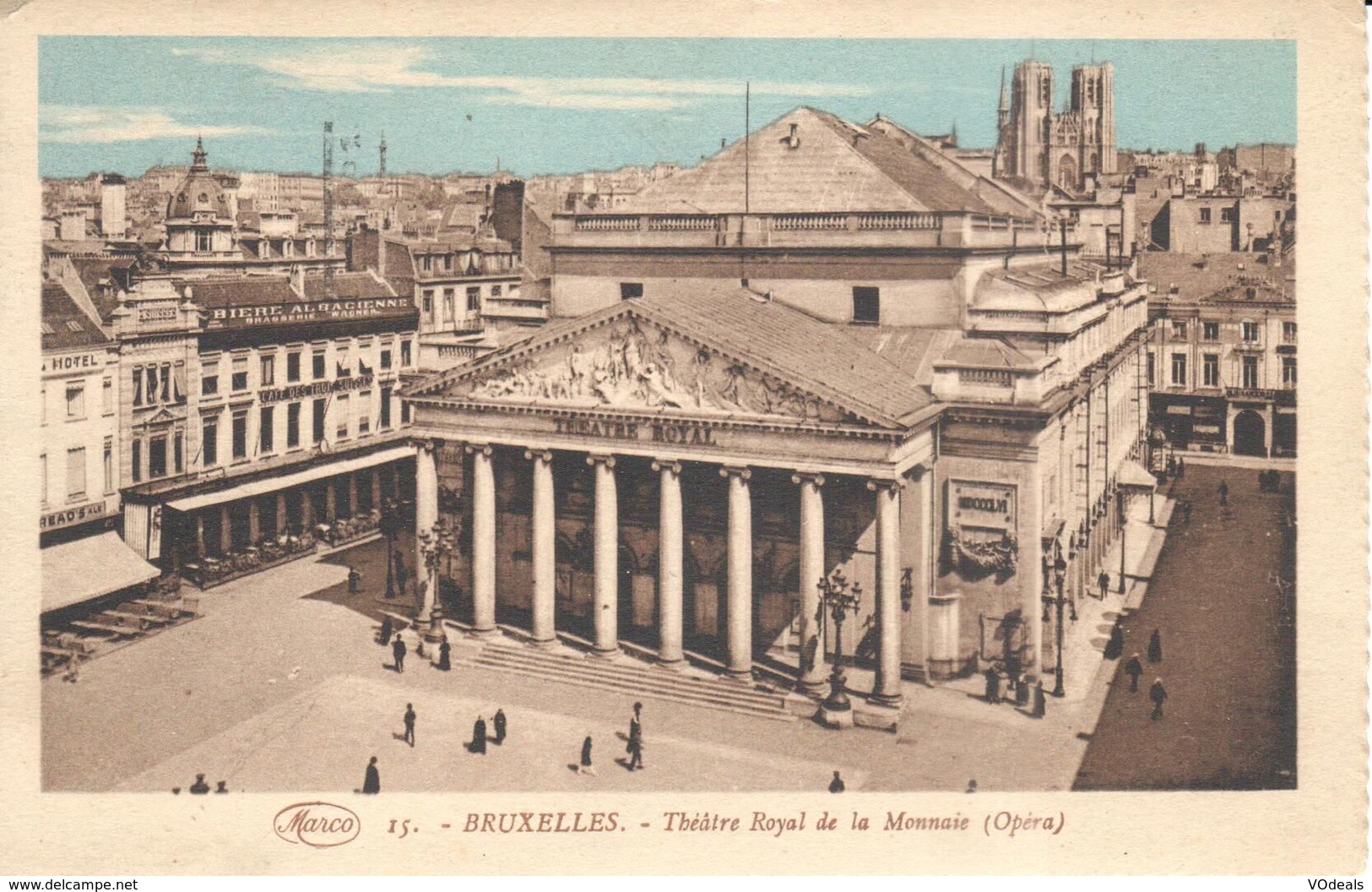 Bruxelles - CPA - Brussel - Théâtre Royal De La Monnaie - Monumenti, Edifici