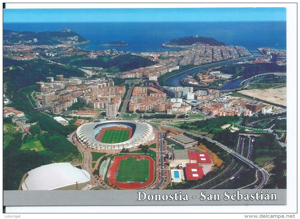 ESTADIO - STADIUM - STADE - STADIO - STADION .-  " ANOETA " .-SAN SEBASTIAN.- (ESPAÑA ) - Fussball