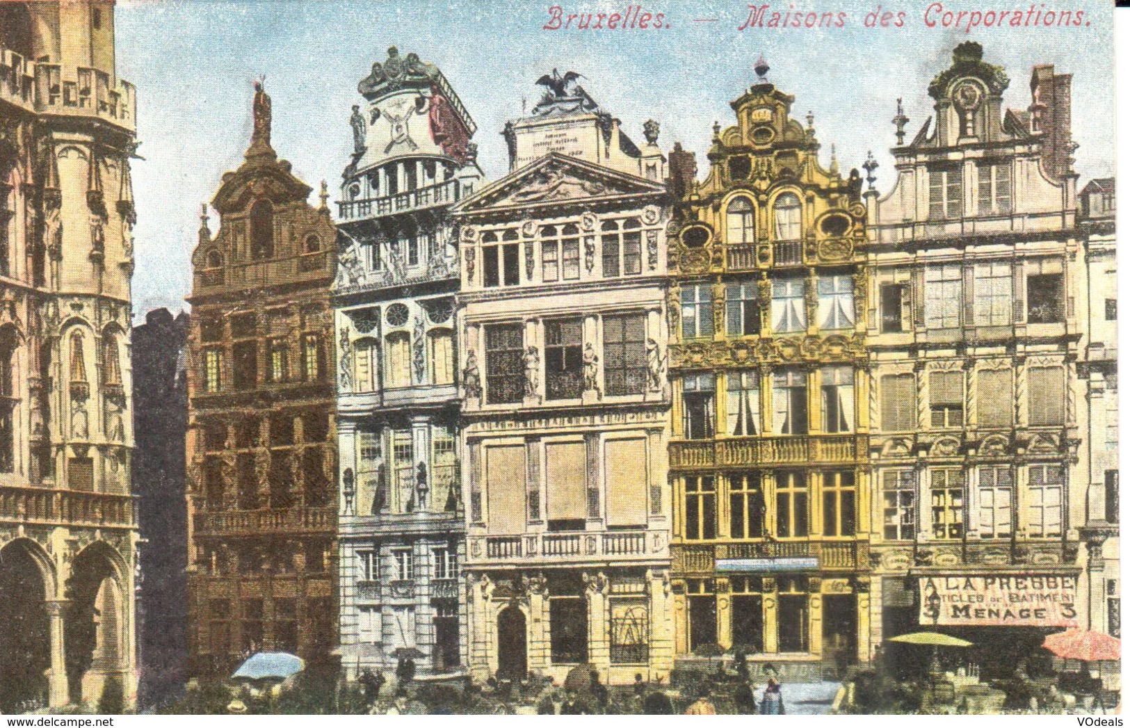 Bruxelles - CPA - Brussel - Maison Des Corporations - Monumenti, Edifici