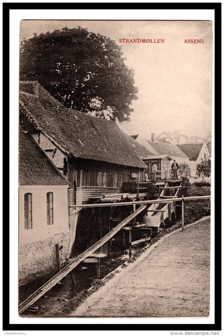 DD2896  DENEMARKEN ASSENS STRANDMOLLEN   POSTCARD - Danemark