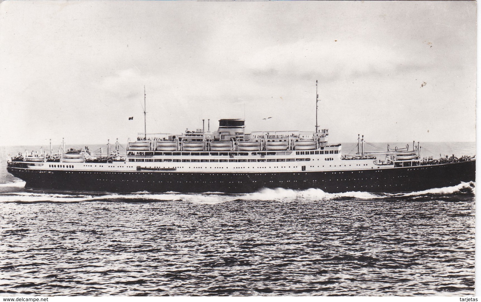 POSTAL DEL BARCO VULCANIA (BARCO-SHIP) COLECCION GALILEA - Comercio