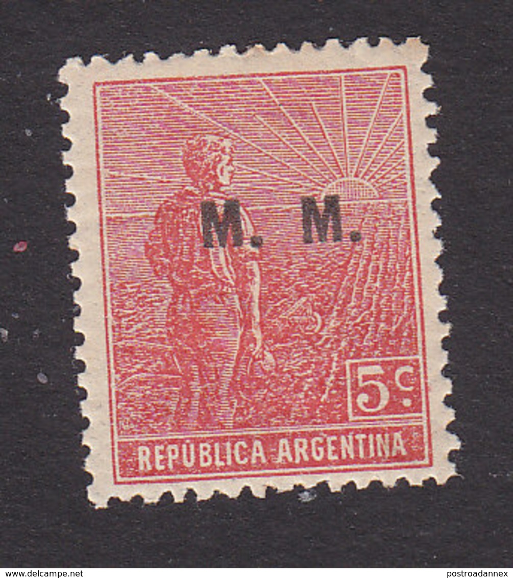 Argentina, Scott #OD241, Mint Hinged, Regular Issues Overprinted, Issued 1915 - Service