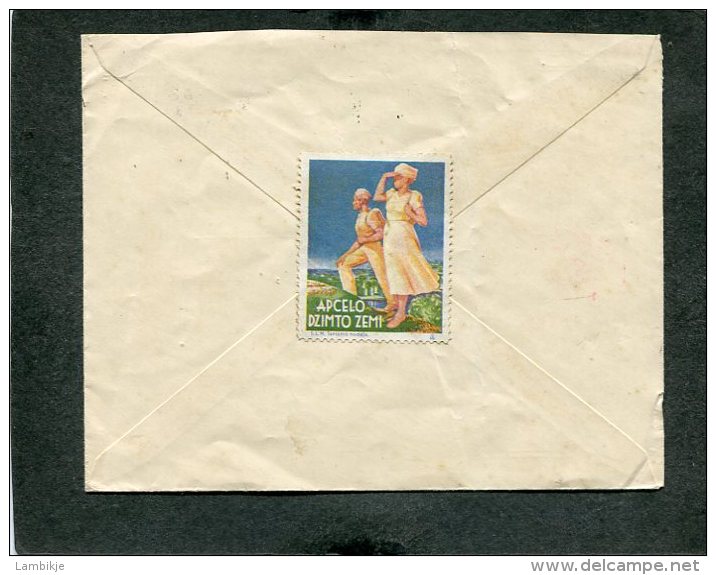 Deutsches Reich Brief Latvia 1940 - Sonstige & Ohne Zuordnung