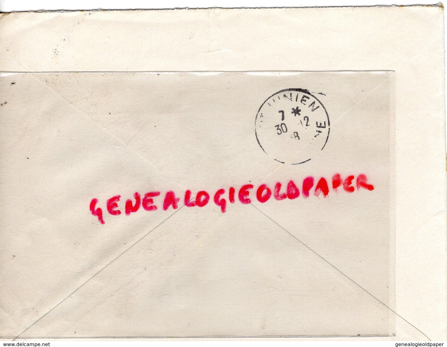 SUISSE - MAENNEDORF- ZURICH-  RARE ENVELOPPE TH. KUHN S.A.MANUFACTURES GRANDES ORGUES-PIERRE POINTU SAINT JUNIEN 87-1938 - Suiza