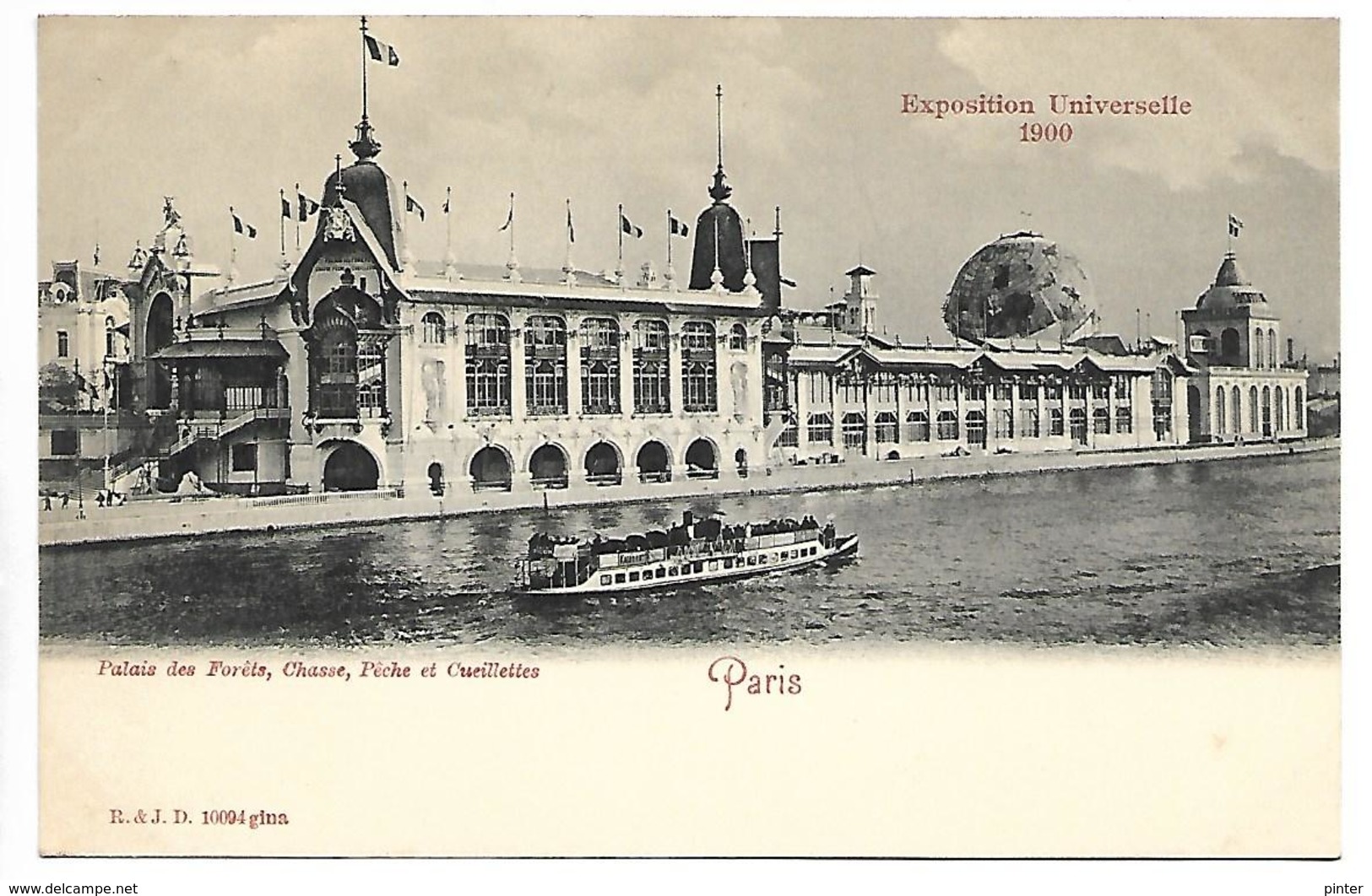 PARIS - Exposition Universelle 1900 - Palais Des Forêts, Chasse, Pêche Et Cueillettes - Ausstellungen