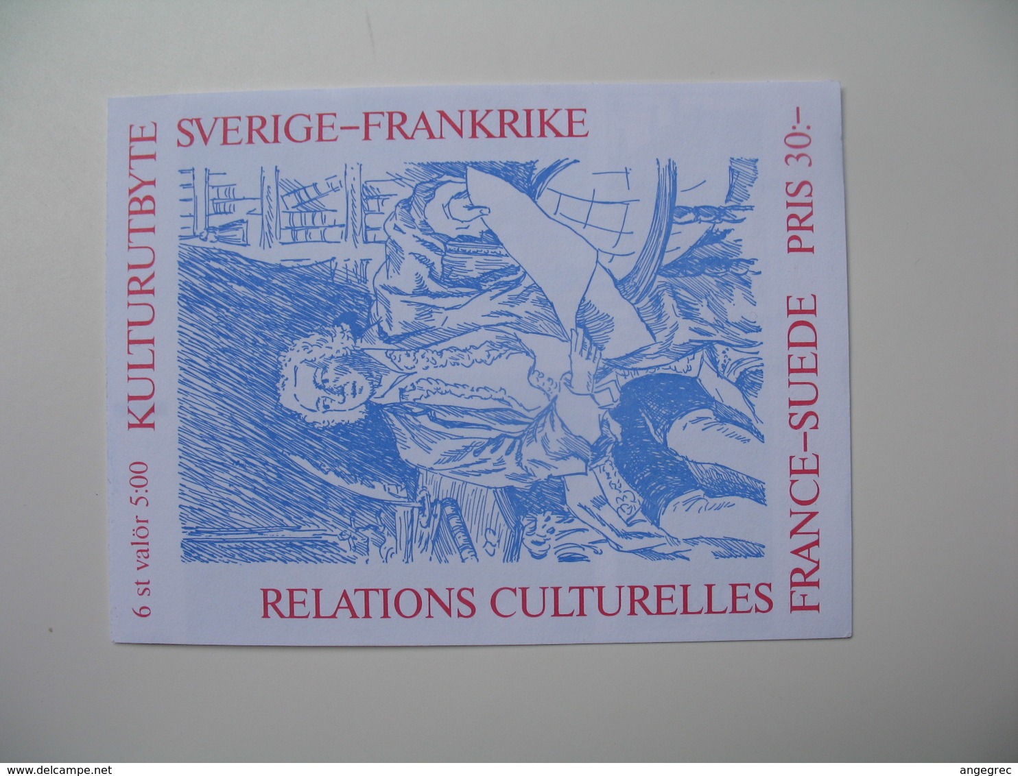 Carnet De Suède Relations Culturelles France-Suède  1994 - 1981-..